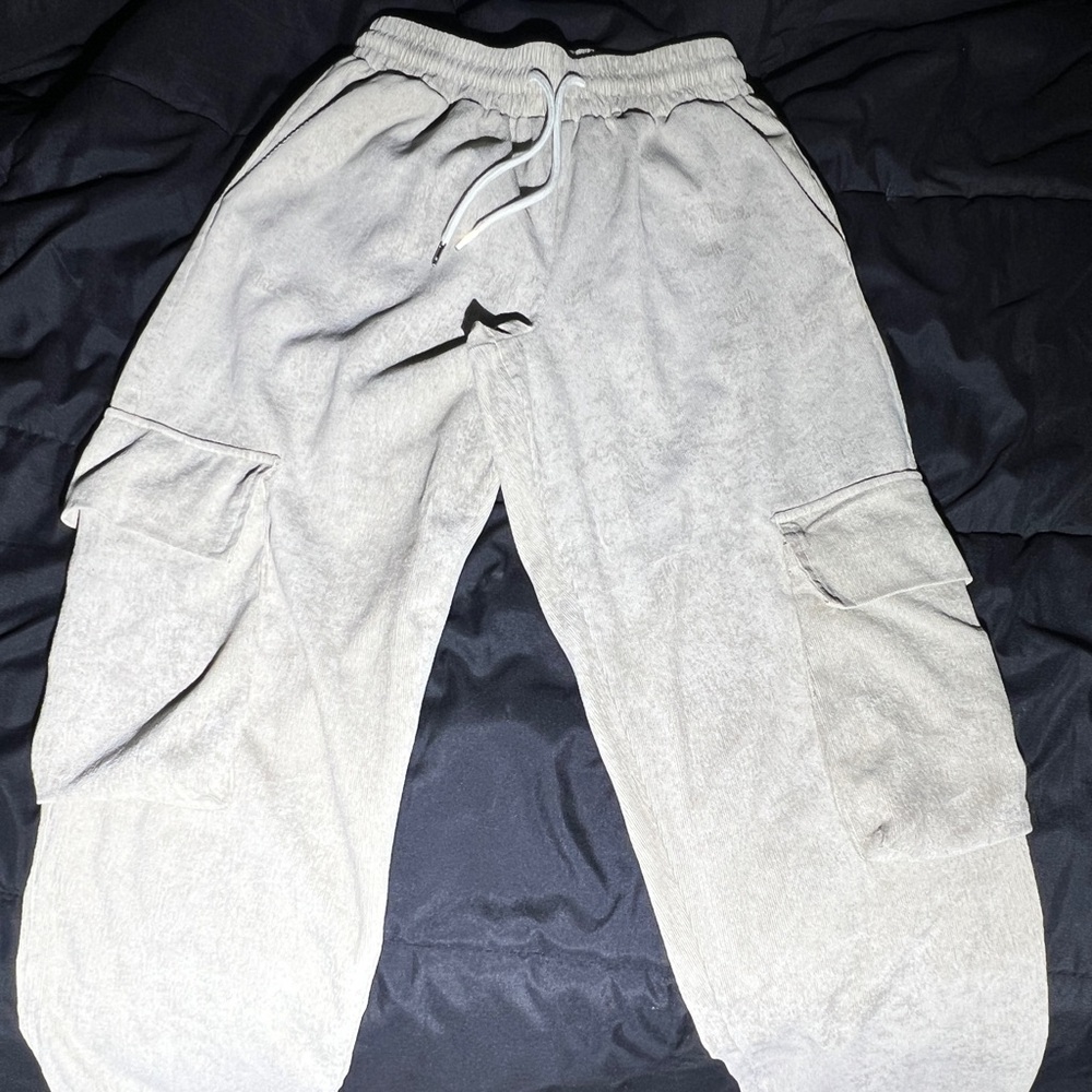 Mens Corduroy Cargo Pants